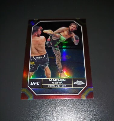 Marlon Chito Vera 2024 Topps Chrome UFC Magenta Refractor - Image 1 of 4