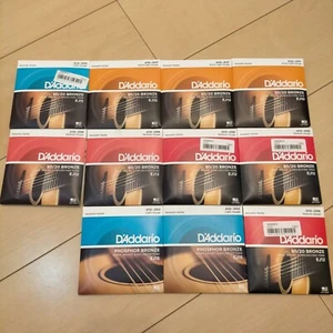 EJ10*3 Set EJ11*1 Set EJ12*5set EJ16*2 Set CUERDAS DE GUITARRA ACÚSTICA DADDARIO - Imagen 1 de 2