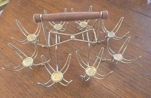 MCM Low Ball Glashalter Holzgriff für 8 Gläser - Bild 1 von 13