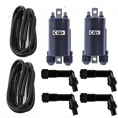 2 bobinas de encendido para Honda CB650 CB650C CB650SC GL1100 GL1200 Goldwing 1979-1987 Foto 1 de 4