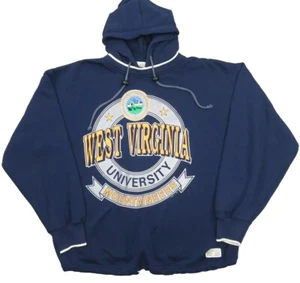 Sudadera con Capucha Pullover De Colección West Virginia University WVU Mountaineers Años 90 Para Hombres Grande - Imagen 1 de 6
