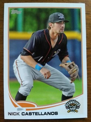 NICE CASTELLANOS, 2013 TOPPS PRO DEBUT #120, ERIE SEAWOLVES - Image 1 of 2