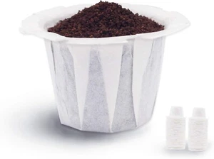 Disposable Coffee Filters, 100 Counts Coffee Filter Paper for Keurig Brewers - Picture 1 of 4