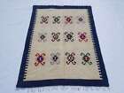 Fine Vintage Traditional Hand Made Oriental Wool Multicolor Kilim 200x152cm