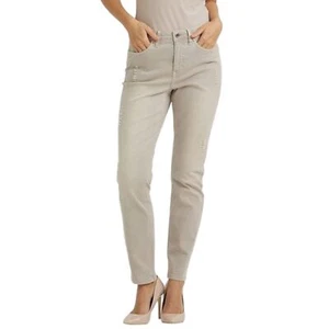 Joseph Ribkoff Sand Embellished Destress Pants Size 4 NWOT - Picture 1 of 13