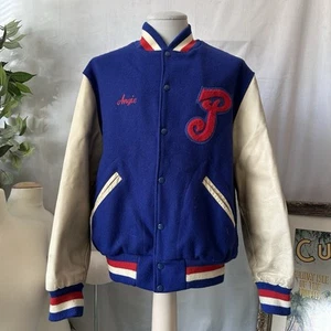 Vintage 1980s Pepsi Cola Varsity Jacket Men’s Large - Picture 1 of 6