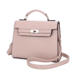 Damen Top Handle Umhängetasche Tasche Vegan Leder Umhängetasche Handtasche mit Top Griffl... - Bild 1 von 6