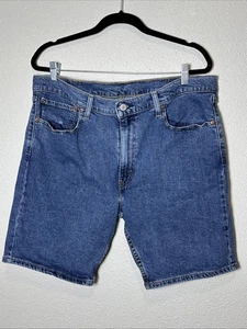 Levis 412 Mens Shorts Size 38 Medium Wash ~Stylish & Casual - Picture 1 of 12
