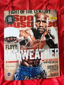 FLOYD MAYWEATHER HANDSIGNIERTES 8X10 FOTO SPORT ILLUSTRIERT BOXEN AUTOGRAMM COA - Bild 1 von 4