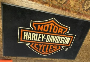 Harley Davidson Händlerteppich American Legends Motorradteppich Original - Bild 1 von 4