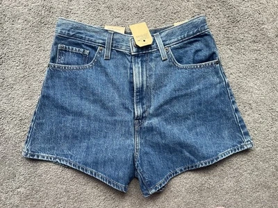Levi’s Original High Wasted Mom Shorts. Blue. Size 29R. Brand New With Tags - Image 1 of 4