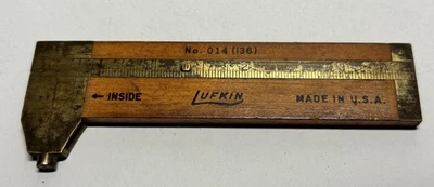 Vintage Lufkin Caliper Sliding Ruler - Image 1 of 4