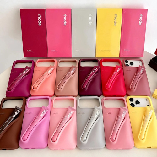 Rhode Peptide Lip-Tint Silicon Phone Case WITH Lip Gloss iPhone 17
