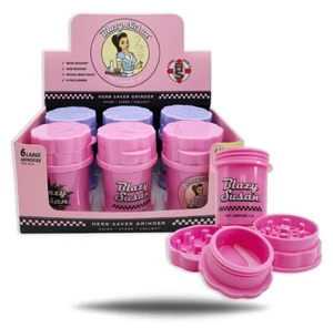 1 x Blazy Susan x Herb Saver Grinder Large Pink - NEU - Bild 1 von 3