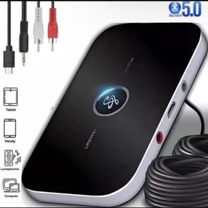 Bluetooth Transmitter Empfänger Sender Bluetooth Audio Adapter Wireless Aux TV - Bild 1 von 7