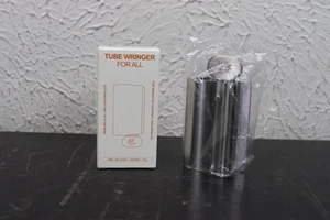 HETRAS Spremiagrumi Dentifricio - Tubo Metallo Acciaio Inox Strizzatore Nero - Foto 1 di 8