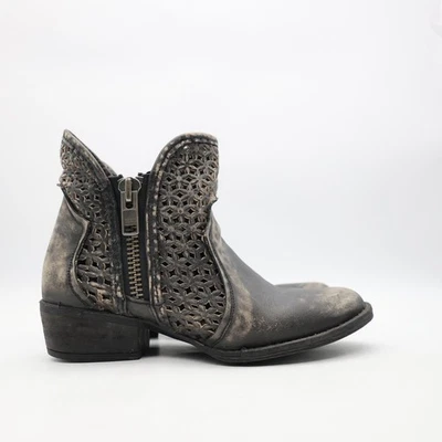 Circle G By Coral Boots Women's Size US 8 Western Bootie Zip Ankle Shoes - Image 1 of 4
