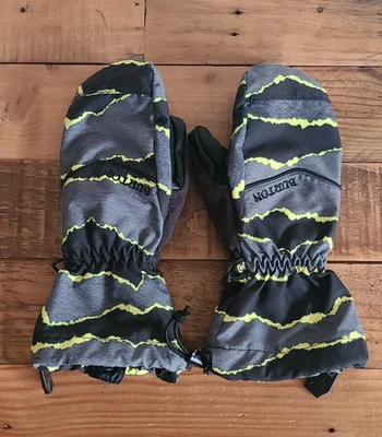 BURTON Kids Winter Snow Profile Mittens Gloves DRYRIDE Youth Size S  - Image 1 of 4