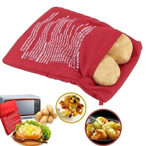 Microwave Potato Baking Bag Sweet Potato Bag Corn Bag Kitchen Cooking Cake Set - Picture 1 of 16