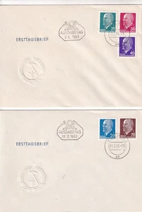 DDR FDC 934-8 Walter Ulbricht - Bild 1 von 1