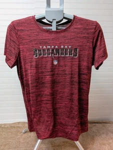Nike NFL Tampa Bay Buccaneers Women's Dri Fit Shirt Medium Red And Black NWT - Picture 1 of 6
