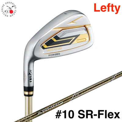 HONMA Golf BERES 09 Lefty 3S 3 Star Iron #10 SR-Flex ARMRQ FX Graphite Shaft New - Image 1 of 4