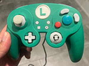 Nintendo Switch PDP Wired USB Fight Pad Pro Controller - Luigi Green 500-100 - Picture 1 of 3
