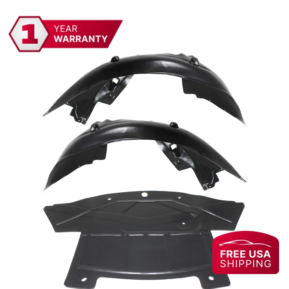 Fender Liners Front For 2005-2014 Dodge Charger Challenger Magnum Chrysler 300 - Image 1 of 4
