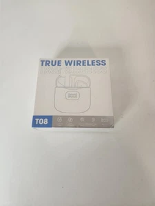 Earbuds True Wireless T08 NIB- White - Picture 1 of 2