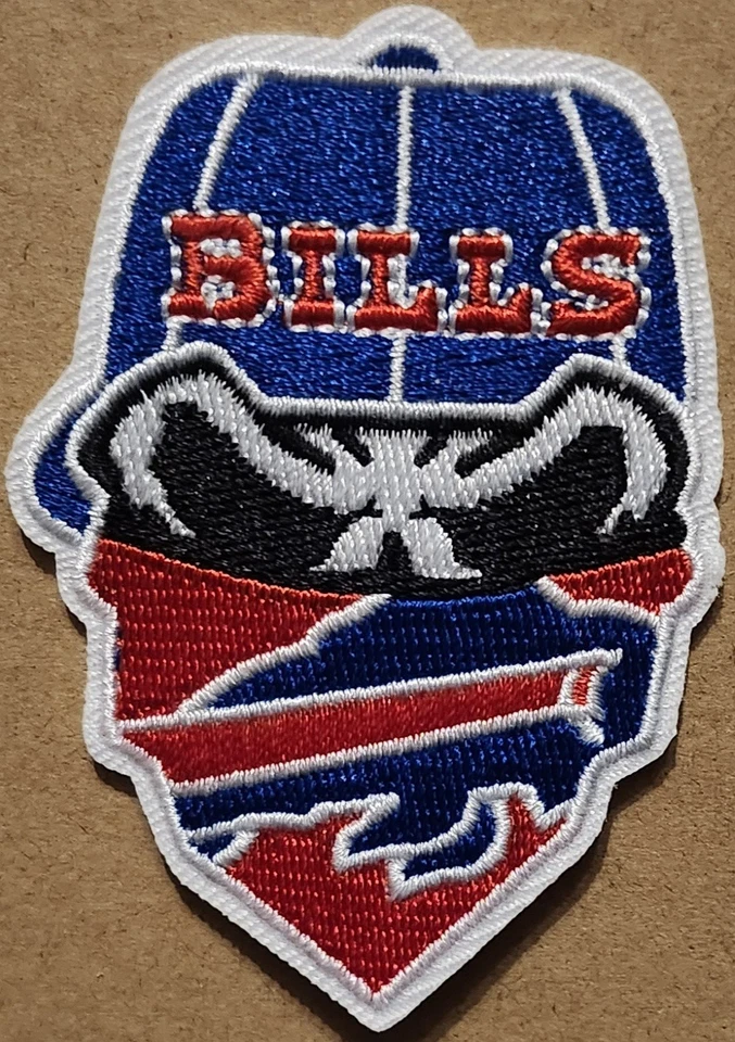 Buffalo Bills embroidered Iron on patch - Image 1 of 1