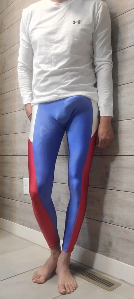 N2N Bodywear Hombre Rojo Blanco Azul Galaxy Runner Medias Talla M L XL Foto 1 de 4