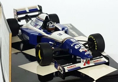Minichamps 1/43 Williams Renault FW17 Damon Hill F1 Diecast Race Car - Image 1 of 4