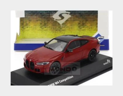 1:43 SOLIDO Bmw 4-Series M4 Coupe Competition (G82) 2023 Red SL4316001 - Immagine 1 di 3