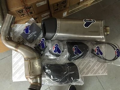 Kit silenziatore alto omologato Termignoni Ducati Hypermotard 821 96480041A - Immagine 1 di 2