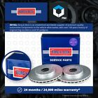 2x Brake Discs Pair Vented fits MERCEDES E220 S210, W210 2.2D Front 95 to 02 Set