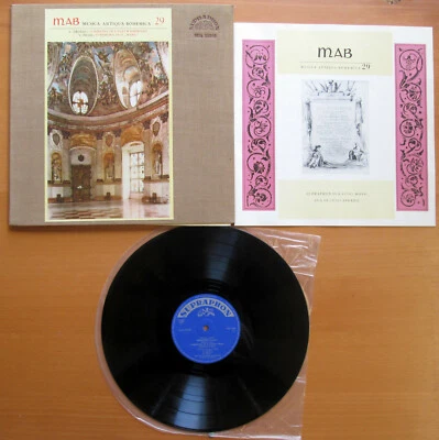 SUA 19565 Jirovec Pichl Symphonies Musica Antiqua Bohemica 29 Supraphon EX/EX - Image 1 of 4
