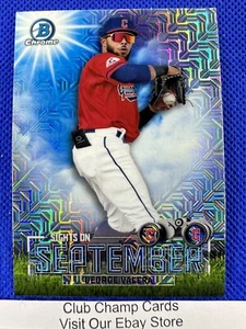 Miras mojo de béisbol cromadas George Valera Bowman 2023 #SOS-9 en septiembre - Imagen 1 de 2