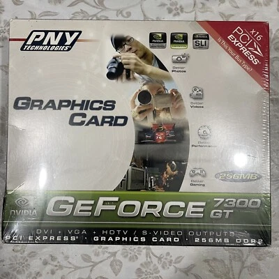 PNY NVIDIA GeForce 7300 GT VCG7300GXPBCUS 256 MB DDR2 PCI Express x16 Video Card - Image 1 of 4