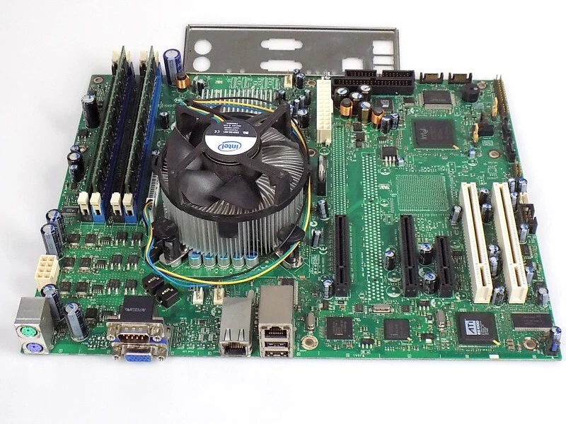 Mainboard CPU RAM Bundle: Intel SE7230NH1-E + Intel Pentium 4 650 + 4GB DDR2 Ram - Bild 1 von 1