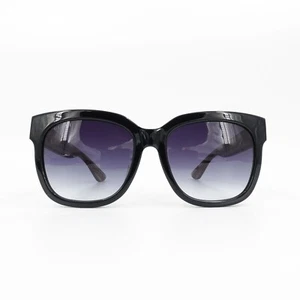 Gucci GG0034 Unisex Sunglasses Black Blue OS - Picture 1 of 12