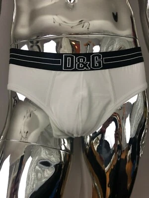 Roupa íntima masculina branca Dolce & Gabbana tamanho P - Imagem 1 de 4