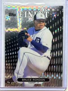 Topps Finest Bruce Rondon 2013 Detroit Tigers RC refractor #41 - Imagen 1 de 2