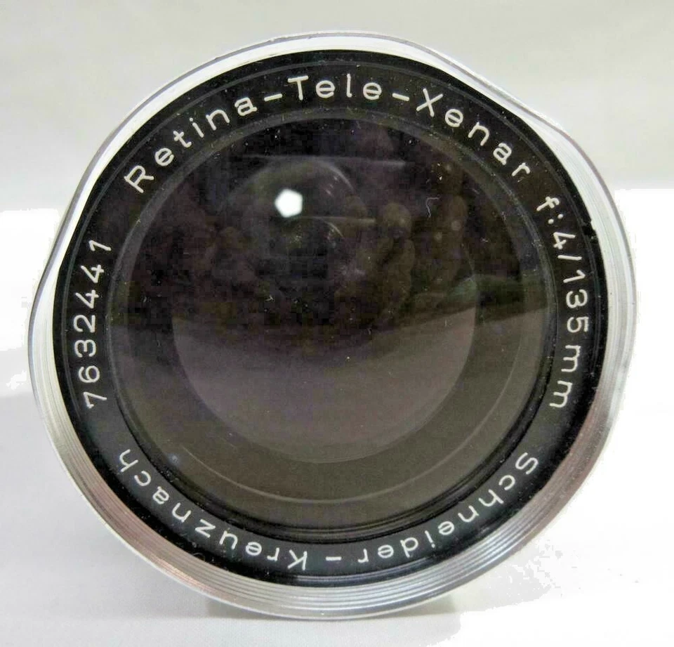 SCHNEIDER- KREUZNACH RETINA- TELE-XENAR 135MM  F:4 COMPUR Telepho LENS NICE! - Image 1 of 2