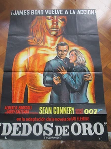 Original film poster rare James Bond Gold Finger - Picture 1 of 3