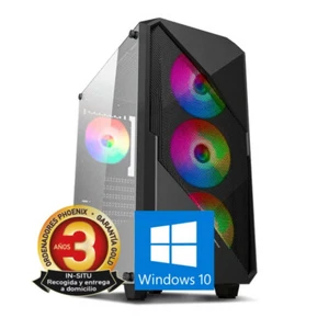 ORDENADOR GAMING RGB THERION INTEL I5 VGA NVIDIA 1660 16GB DDR4 480GB SS - Imagen 1 de 1