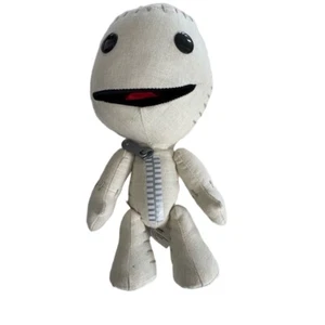 Little Big Planet Sackboy Plush Naked White Zipper Senario 10" - Picture 1 of 6