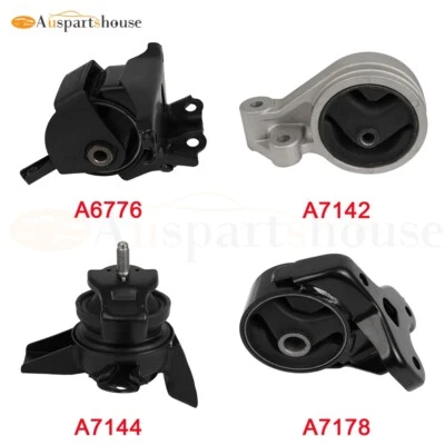 4pcs Engine Motor Mount For 2004-2006 Kia Spectra A7142 A7144 A6776 A7178 - Image 1 of 4