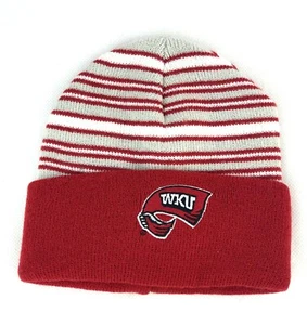 Western Kentucky NCAA Toddler Beanie Hat Cap Cuff Red Gray White - Picture 1 of 2