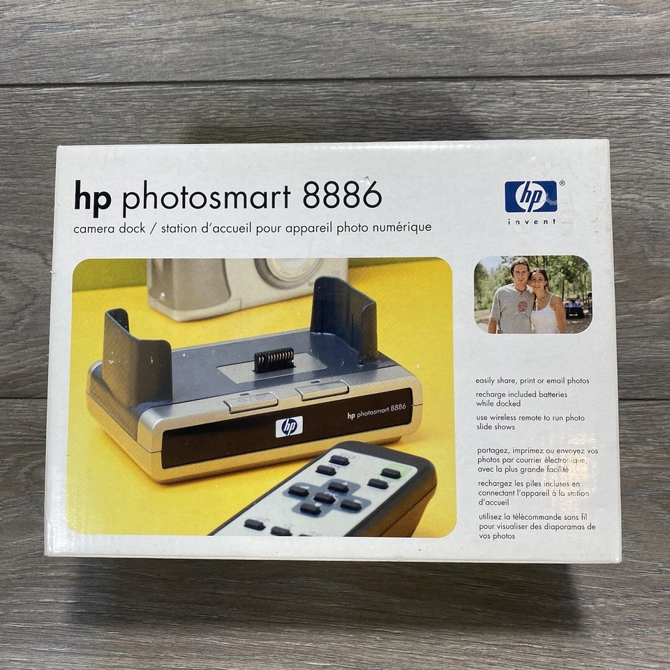 HP Hewlett Packard Photosmart 8886 C8886A Digital Camera Dock