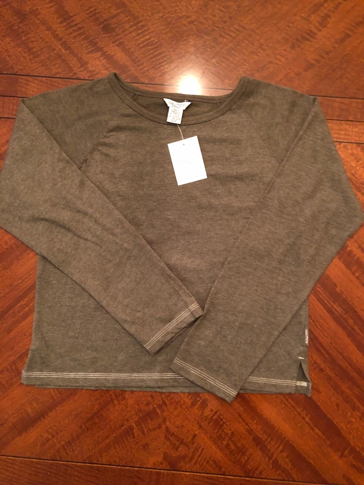 NAUTICA ROPA DE DORMIR MANGA LARGA CUELLO REDONDO - TALLA S/P - ELIGE GRIS o MARRÓN Foto 1 de 4